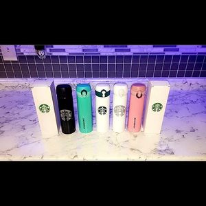 Limited Ed- Stainless Steel Starbucks Tumblers